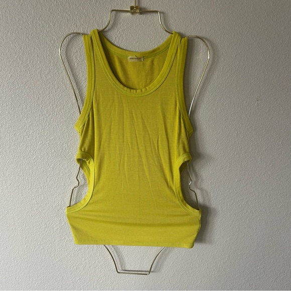 Free People Movement Lacausa Ribbed Cutout Tank Top - Picture 3 of 6